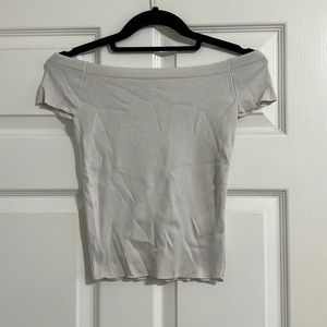 Off the shoulder ZARA shirt